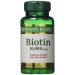 Nature's Bounty Biotin 10000 mcg 120 Rapid Release Softgels