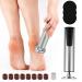 Electric Foot File Hard Skin Remover 2 in 1 Professional Electric Foot Pedicure Tools with 6 Speed Adjustable Foot Callus Remover for Dry Dead Skin Cracked Heels Adjustable Forward & Reverse