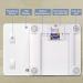 1 BY ONE Smart Body Fat Scale with Bluetooth | Ivory Digital Bathroom Weighing Scale | 400 lb Capacity | Body Composition Analyzer with BMI, Water Percentage, Muscle Mass - Buy Online on GoSupps.com