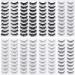 Minkissy 240 Pair Dense False Eyelashes Cosplay Eyelashes False S Magnetic False S Natural Glue Eyeliner Pencil Natural S Long Thick S Slim Clamp - Buy Online on GoSupps.com