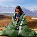 Eackrola Lightweight Waterproof Sleeping Bag for 3-4 Season Camping - Army Green-Flannel - Buy Online on GoSupps.com