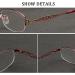 Hadiih UV Protective Photochrome Reading Glasses - Fashion Pink +0.5 | Anti-UV Sunglasses for Eye Comfort  - Buy Online on GoSupps.com