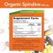 Now Foods Organic Spirulina 500 mg - 180 Tablets | Superfood Supplement - Buy Online on GoSupps.com