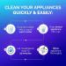 Retainer Cleaner & Denture Cleanser - 180 Effervescent Tablets - 6 Month Supply - Removes Stains Discoloration Odors & Plaque - Clear Aligners Mouth & Night Guard All Dental/Oral Appliances 180 Count - Buy Online on GoSupps.com