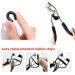 Eyelash Curler Refill Pads - Universal Silicone Replacement (50pcs) with Clear Box | Multicolor Rubber Black & White - Buy Online on GoSupps.com