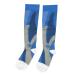 2 Pieces Compression Socks Elastic Breathable Nylon Sports Running Compression Stockings for Running Basketball Football (SM Size)