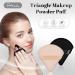 Triangle Makeup Powder Puffs - 8 Washable & Reusable Beauty Tools for Loose Powder & Foundation - Buy Online on GoSupps.com