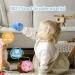 McGmitt Baby Biting Toys - BPA-Free Silicone Bear Teething Mitt & Wrist Rings for 3+ Months - Anti-Drop Blue Teether - Buy Online on GoSupps.com