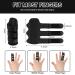 Trigger Finger Splint - Adjustable Finger Brace for Straightening & Supporting Index Middle Ring Finger - 4 Pack One Size - Black - Buy Online on GoSupps.com