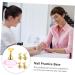 Beatifufu 1 Set Nail Holder Fingernail Stands Nail Training Holder Stand Magnetic Nail Gems for Nails Nail Tip Display Stand False Nail Painting Stand Nails Gems Crystal Easel Manicure 3.5X3.5X2CM Pink - Buy Online on GoSupps.com