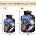 NAANLE Space Landscape Heat Bottle - 2L Transparent Hot Water Bottle for Pain Relief & Cold Therapy | International Shipping Available - Buy Online on GoSupps.com
