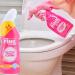 Pink Stuff Toilet Cleaner Gel (750ml) And The Miracle Bathroom Foam Cleaning Spray (850ml) Bundled with Crevice Grout Gap Brush Cloth & Sponge - Buy Online on GoSupps.com