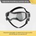 Buy Namsan Dog Glasses for Small Dogs - UV Protection Adjustable Windproof Motorcycle Sunglasses - Black - Buy Online on GoSupps.com