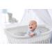 Bear's Little Fish Tensioner Cloth - 3-Pack 100% Breathable Cotton for Cradle | Gray | Fits Most Bed Sheets for Boys & Girls - Buy Online on GoSupps.com
