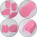 FOMIYES 4 Sets Leather Horn Boots Moisturizing Work Gloves Nail Tools Hand Treatment Mitts Paraffin Manicure Foot Spa Kit Moisturizing Work Socks Polyester Lining Pedicure Women's Hot Wax - Buy Online on GoSupps.com