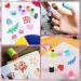 20 Pcs Finger Sponge Daubers - Assorted Colors for Painting, Drawing & Card Making - Buy Online on GoSupps.com