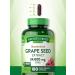Nature's Truth Grape Seed Extract 24 000 mg | 180 Capsules | Standardized Supplement | Non-GMO & Gluten Free Formula - Buy Online on GoSupps.com