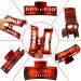 12 Pcs Large Hair Claw Clips - Non Slip Big Clips for Thick & Thin Hair - Rectangle & Square Jaw Clips for Women - Buy Online on GoSupps.com