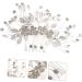 SKISUNO Bridal Hair Comb Hair Comb Bridal Headdress Hair Comb for Bride Elegant Hair Comb Bridal Side Comb Bride Hair Ornament Bride Wedding Decor Bridal Insert Comb Wedding Bride Comb - Buy Online on GoSupps.com