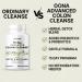 15 Day Advanced Colon Cleanse Probiotics & Natural Herbs Supports Detox & Gut Flora for Women & Men with Cascara Sagrada Psyllium Husk & Senna Leaf 30 Capsules 1-2 Daily | 15 Day Cleanse - Buy Online on GoSupps.com