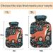 Shop Naanle Moon Fox Hot Water Bottle - 1L Transparent Heating Bag for Pain Relief & Cold Therapy | International Shipping - Buy Online on GoSupps.com
