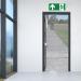 Pubblimania Emergency Exit Arrow - Durable PVC Adhesive Indicator for Indoor & Outdoor Use - Buy Online on GoSupps.com