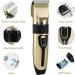 Professional Hair Clippers Kit for Men & Kids - Cordless Rechargeable Trimmer Set with 5 Speed Adjustment and 4 Guide Combs - Buy Online on GoSupps.com