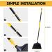 Yocada Heavy-Duty 54-Inch Broom for Commercial & Home Use - Ideal for Outdoor Cleaning, Garage, Kitchen, Office - Pet Hair & Rubbish Removal - Buy Online on GoSupps.com