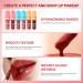  Dubbulon Tinted Lip Gloss 4.7ml x 6 Bottles Long-Lasting Non-Sticky Lipstick Ideal for Travel Transportation Dates and Weddings - Buy Online on GoSupps.com