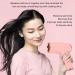 Negative Ionic Hair Dryer Hot and Cold Wind Hair Dryer Portable for Dorm (Roseate) - Buy Online on GoSupps.com