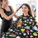 Waterproof Barber Cape - Unisex Hair Cutting Bib with Animals Butterflies and Cheetah Design for Men | International Shipping Available - Buy Online on GoSupps.com
