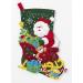 Bucilla Santa's Sleigh Stocking Kit - Multicolor - Buy Online on GoSupps.com