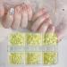 1Box Mixed Nails Art Decorations 3D Beads Nail Easy Installation And Removal Add Charm To Your Nail Nail Supplies White - Buy Online on GoSupps.com