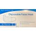 Disposable Face Mask 50 pieces 3-ply face mask (Blue) - Buy Online on GoSupps.com