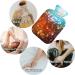 Naanle Butterfly Flower Hot Water Bottle - 2L Transparent Heating Bag for Pain Relief & Cold Therapy | Hand & Foot Comfort | International Shipping - Buy Online on GoSupps.com