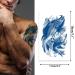 Realistic Semi-Permanent Tattoo Stickers for Men & Boys | Waterproof & Long-Lasting | 6 Sheets Christmas Gift 01 - Buy Online on GoSupps.com