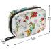Pfrewn 7 Day Pill Organizer Case - Floral Travel Pill Box with Zipper for Vitamins & Supplements Portable Weekly Medicine Holder - Buy Online on GoSupps.com