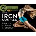 Vegan Iron Tablets High Strength | 120 Daily Gentle Iron Tablets 14mg | Iron Supplements for Women & Men | 1 a day Ferrous Fumarate Vitamins C B12 & Folic Acid Iron Supplement Capsules | Made in UK - Buy Online on GoSupps.com