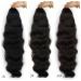 Ponytail Extension Clip-In - Curly Wavy Dark Brown 60cm/65cm | Natural Hair Part & Afro Braid - Buy Online on GoSupps.com