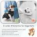Kuoser Breathable Dog Body Suit for Post-Op Recovery - Anti-Wound XS Black for Male & Female Dogs - Buy Online on GoSupps.com