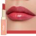 Oulac Moisturising Lipstick Red - Moisture Shine Hydrating Lipstick & Tinted Lip Balm for Dry Lips Medium Coverage Lip Colour | Juicy Look Glossy Finish Vegan Cruelty-Free Femme Fatale (01)