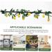 Zerodeko 3 Pcs Simulation Lemon Rattan Lemon Berry Swag Floral Decor Decorative Fruit Summer Garland for Mantle Autumn Fruit Garland Lemon Rattan Swags Fake Lemon Artificial Leaf Silk Cloth Yellowx3pcs 195x10cmx3pcs - Buy Online on GoSupps.com