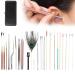 23pcs Black Spiral Double Ended Ear Wax Removal Tool Set - Buy Online on GoSupps.com