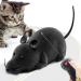 Aerbee Remote Control Rat Toy Electronic RC Mouse Toy Emulation Flocking Rat Toy Interactive Cat Toys Pet Toys Funny Wireless Chasing Prank Joke Scary Trick Rats Animal for Pets Novelty Gift
