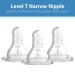 Dr. Brown's Natural Flow Narrow Nipple Transition Level T - 6pk - 0m - Buy Online on GoSupps.com