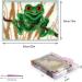 Tree Frog Latch Hook Rug Kit for Kids and Adults - Includes Latch Hook, Preprinted Canvas - DIY Rug Hooking Kit - Buy Online on GoSupps.com