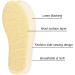 Knixmax Sheepskin Insoles for Men & Women - Non Slip Cushioned Winter Shoe Inserts - 1 Pair, Beige - Size 8 US/EU 41 - Buy Online on GoSupps.com
