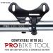 PRO BIKE TOOL Bicycle Pump Holder - Lightweight & Strong | Black Frame Mounted Bracket Clip for Road & Mountain Bikes - Buy Online on GoSupps.com