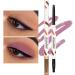 Eyeliner Pencil | Gel Texture Multicolors Makeup Eyeshadow with Brush - Quick Drying and Long Lasting Eye Pencil Makeup Supplies for Daily Use Fanelod Smoke Pink - Buy Online on GoSupps.com