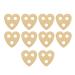 10pcs Ai Cake Sticker Heat Therapy Cake Chinese Acupuncture Cake Mini Moxibustion Mat Moxa 3X2.8cm